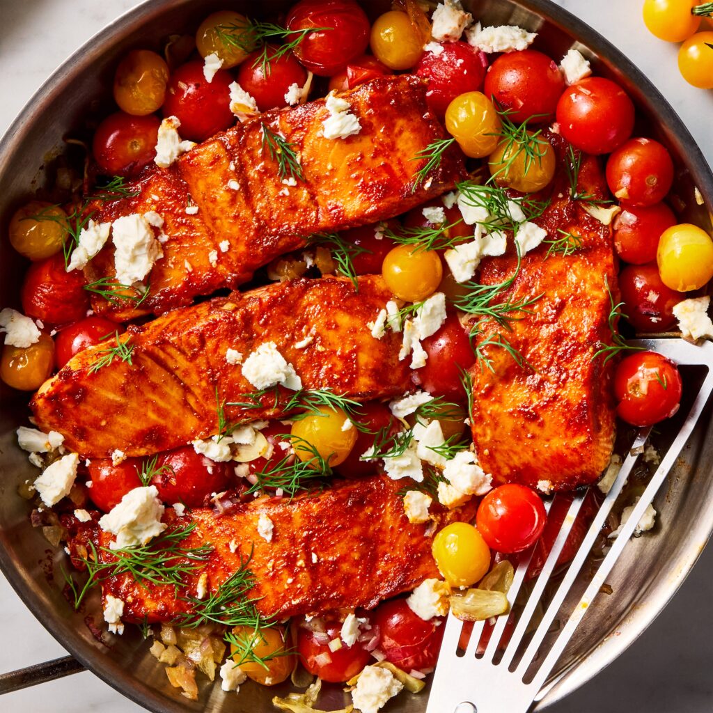 Summer Salmon Skillet