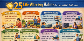 25 Life-Altering Habits for Every Adult Individual 25 Life-Altering Habits for Every Adult Individual