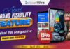 Get 15% Flat Discount On Online PR Magazine from IssueWire for the April Brand Visibility Feature Sale