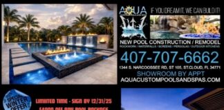 AQUA Custom Pools and Spas Expands with Luxury Showroom Opening in Lake Nona Corridor