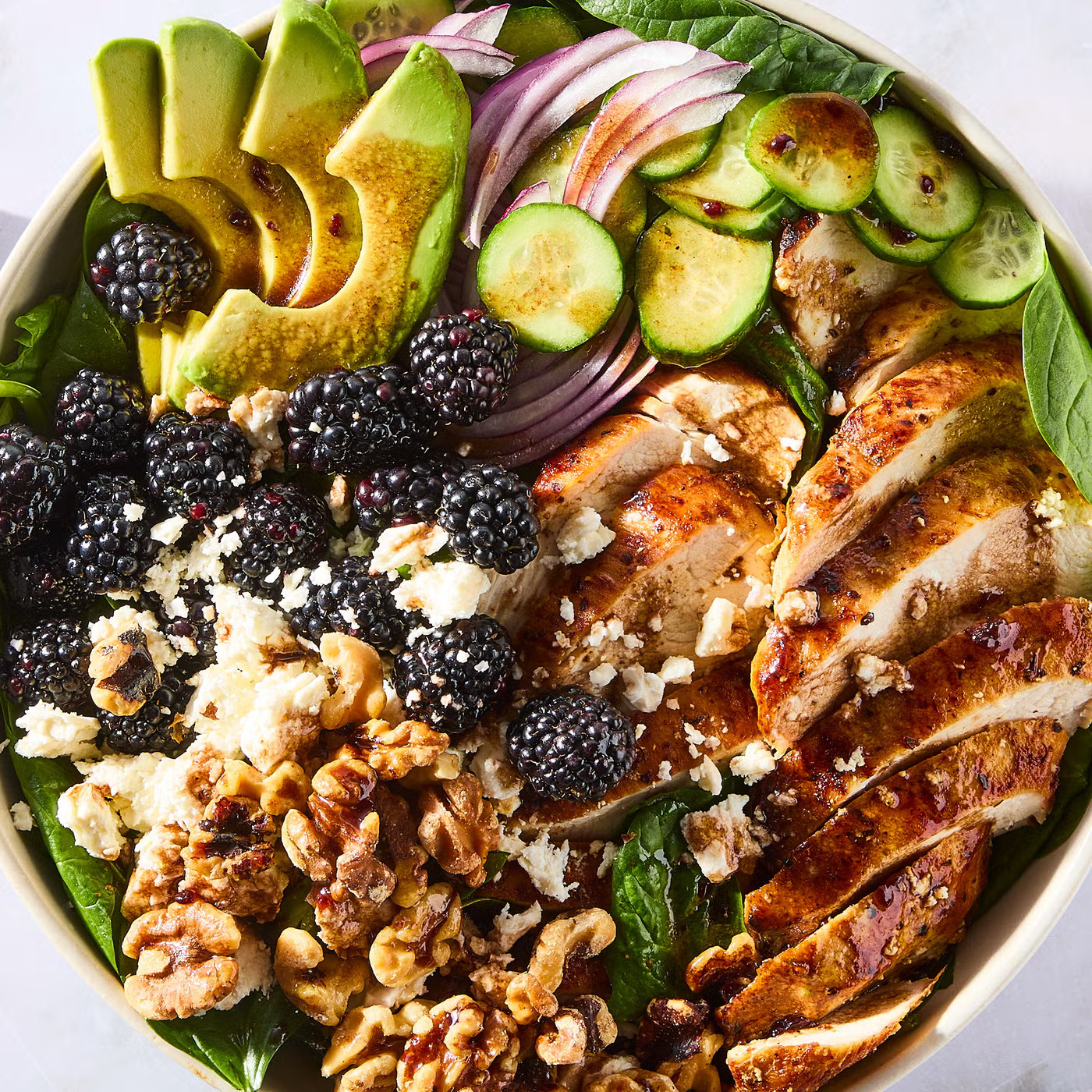 5 Refreshing Salad Recipes that are Perfect for This Summer Blackberry Chicken Salad